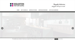 Desktop Screenshot of kedlestoninteriors.com